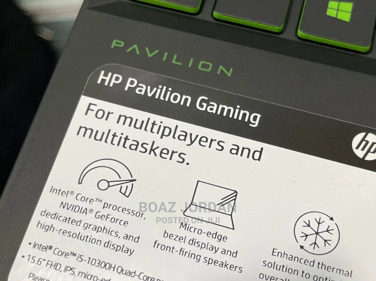 New Laptop HP Pavilion Power 15 16GB Intel Core I5 SSHD (Hybrid) 1T