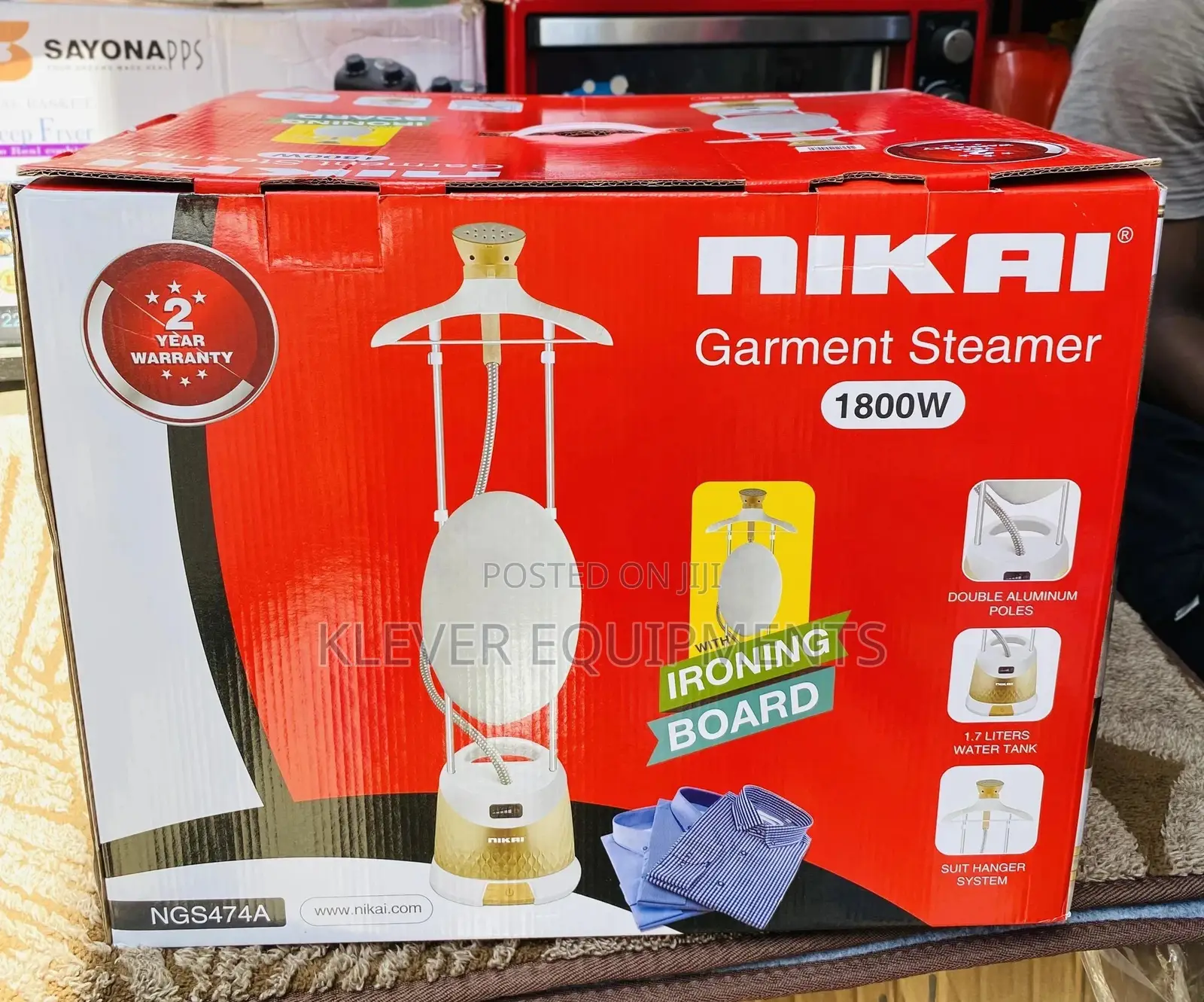 Nikai Garment Steamer NGS474A