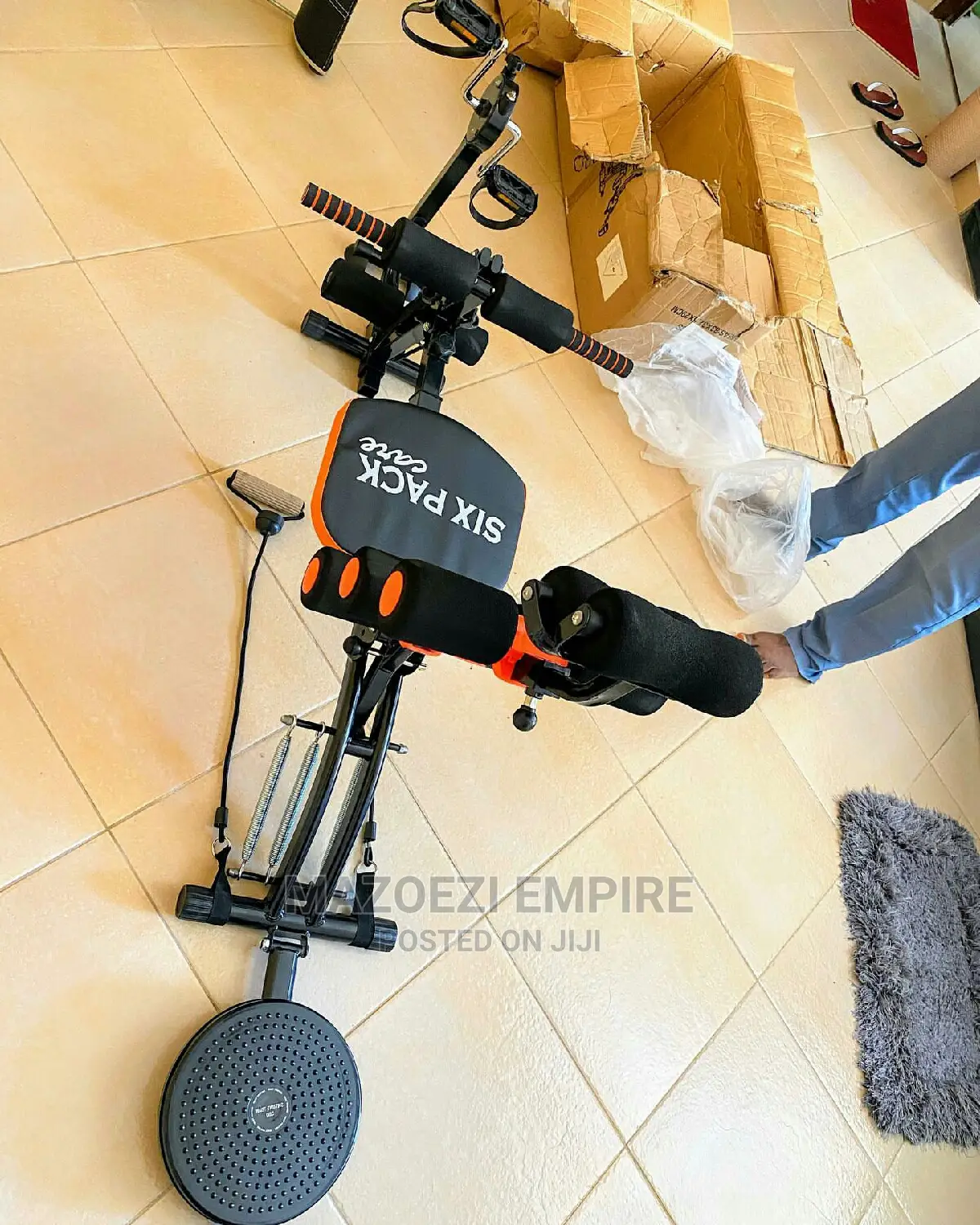Six Pack Care With Pedal Twist Plate