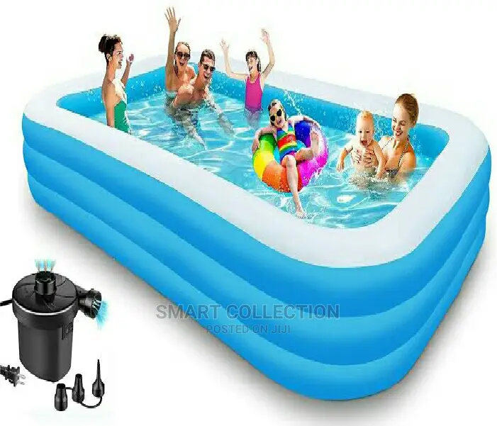 Largest Inflatable Swimming Pool (305×180×56)Cm