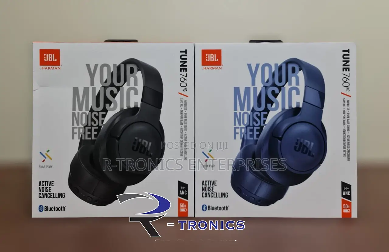 JBL Tune 760NC - Over-Ear Wireless Headphones With Active No