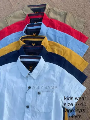 Kids Shirt Plain All Colours