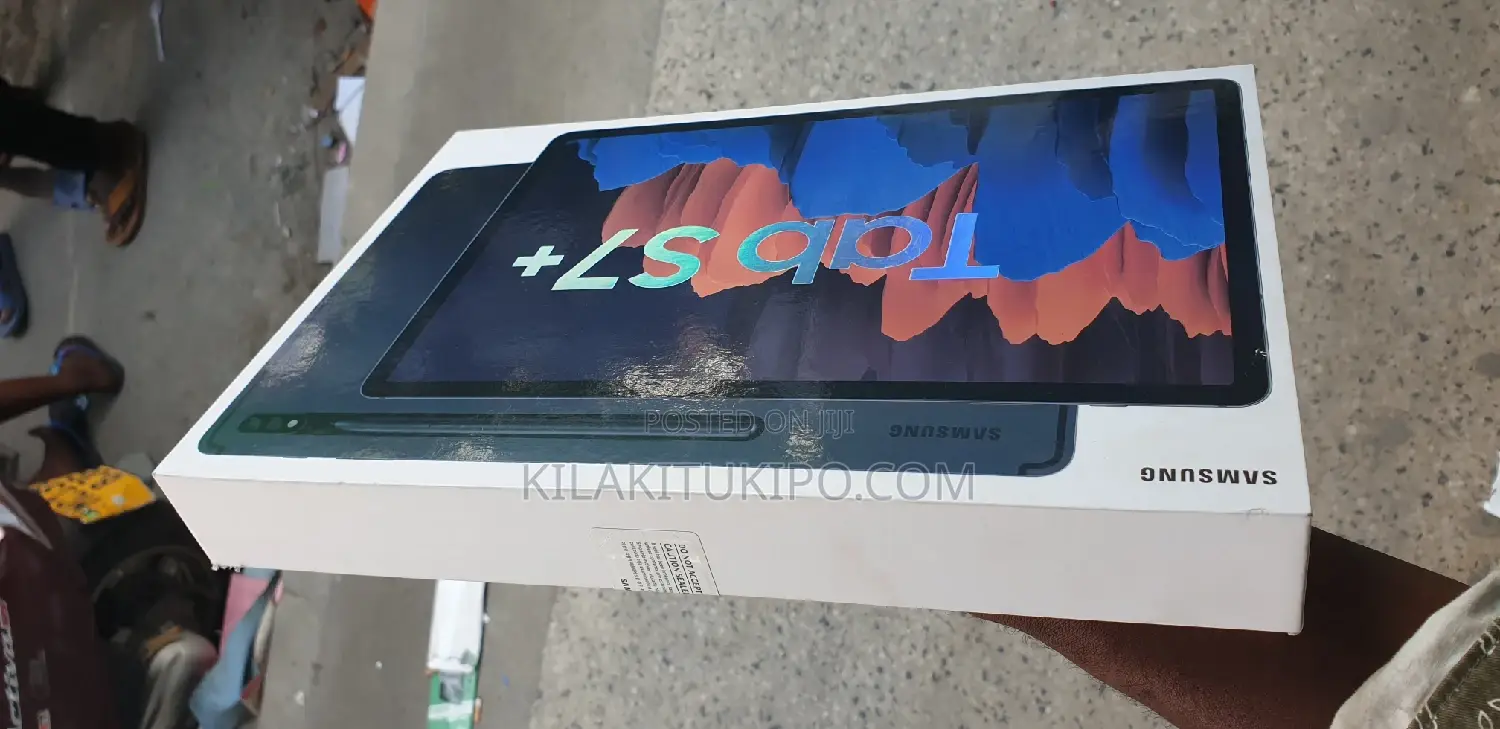 New Samsung Galaxy Tab S7+ 256 GB Black
