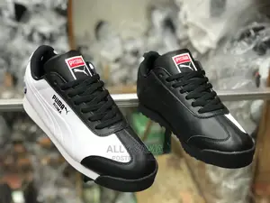 Puma Roma Black White