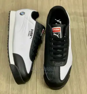 Puma Roma Black White