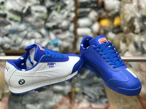 Puma Blue White