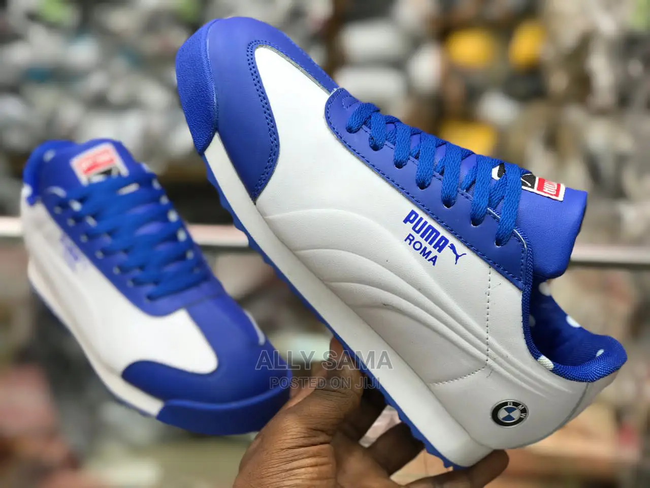 Puma Blue White