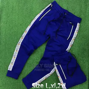 Men's Track Black Blue