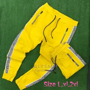 Men's Track Red Yellow