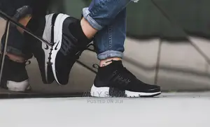 Men's Shoes Black White
