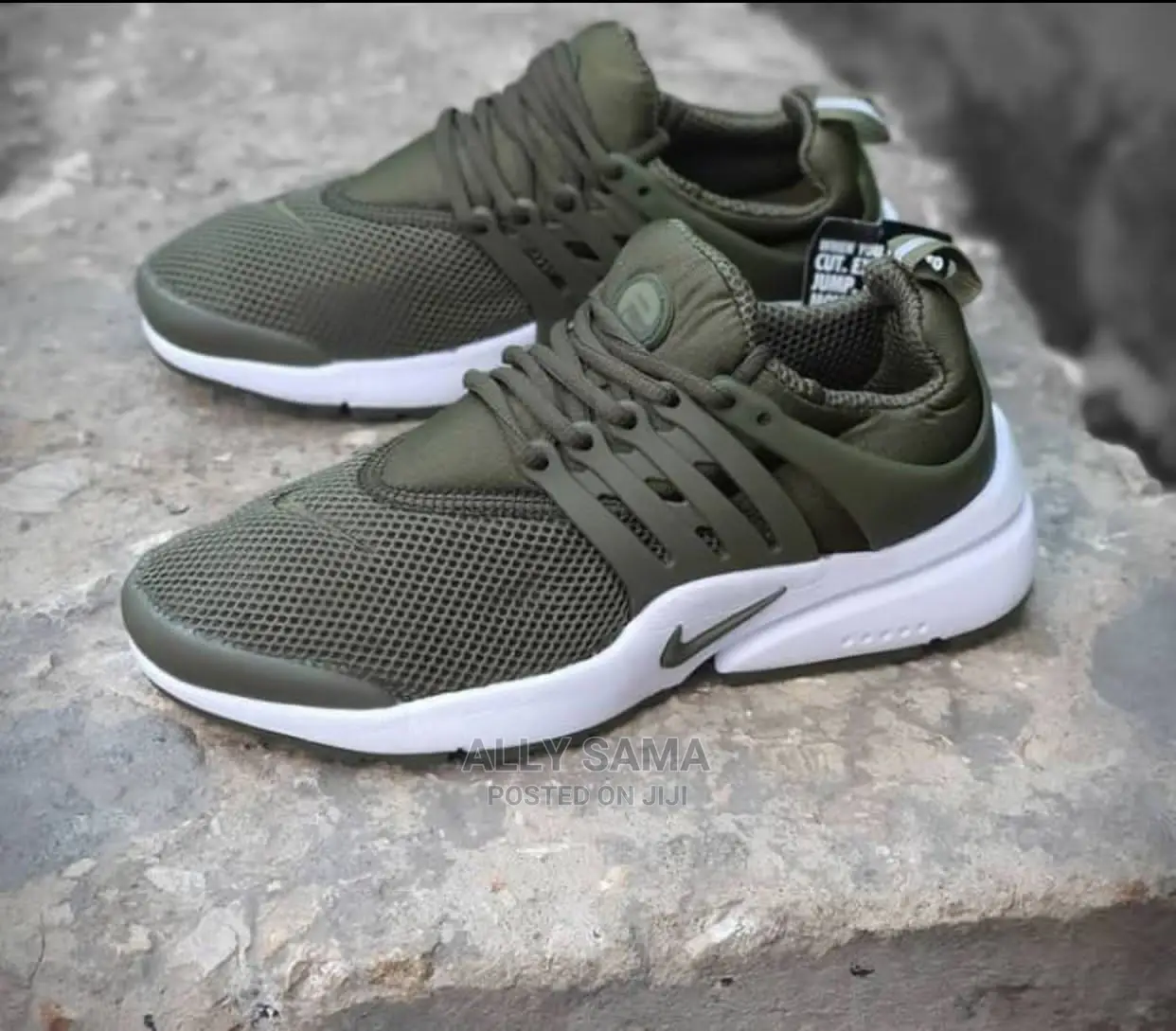 Men's Nike Gray Green