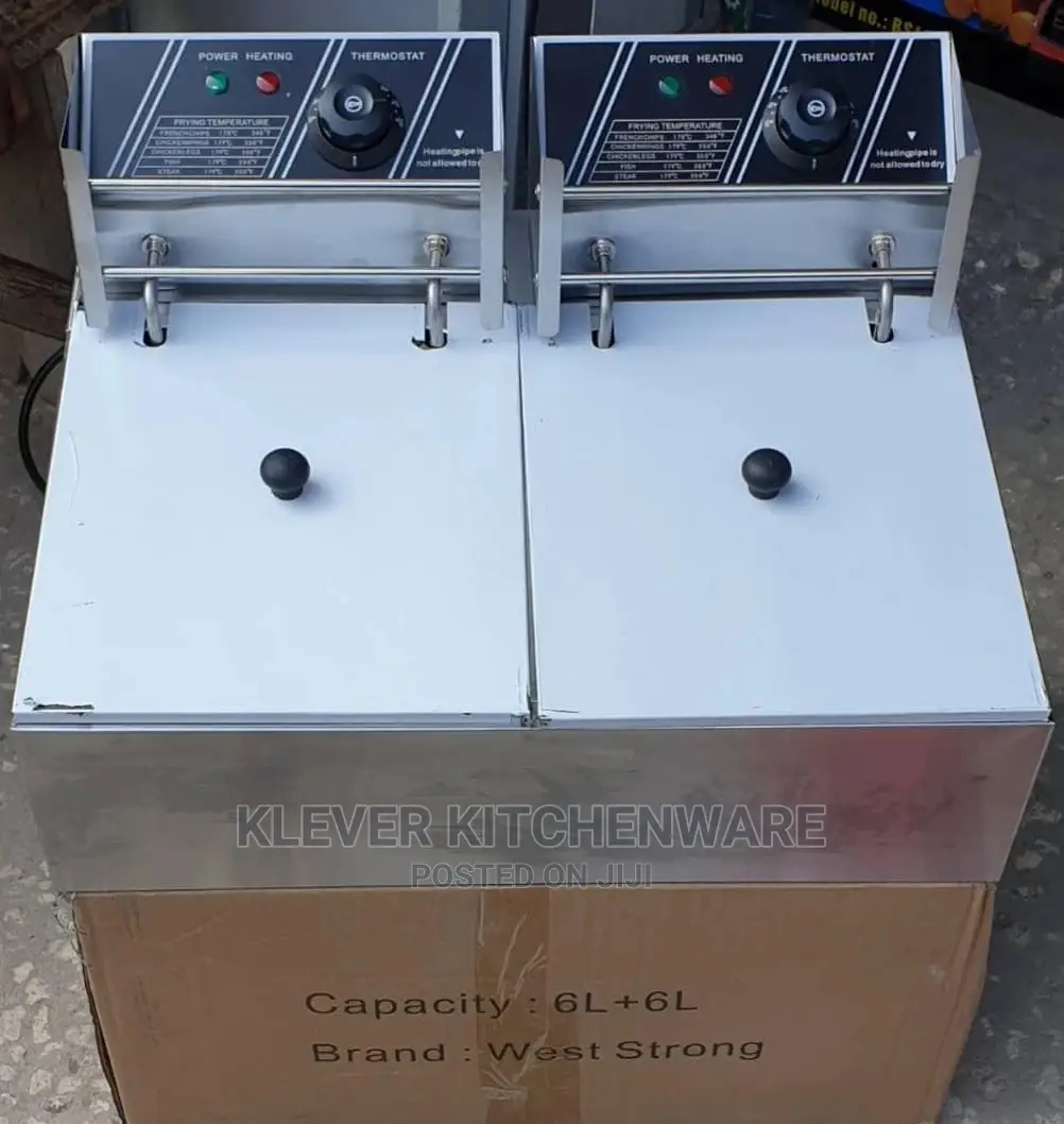 6+6litres Deep Fryers Double