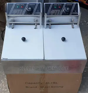 6+6litres Deep Fryers Double