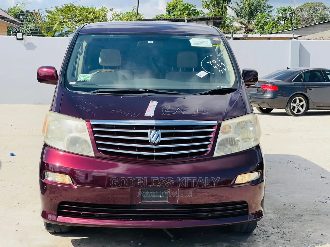 Toyota Alphard 2003 Gray