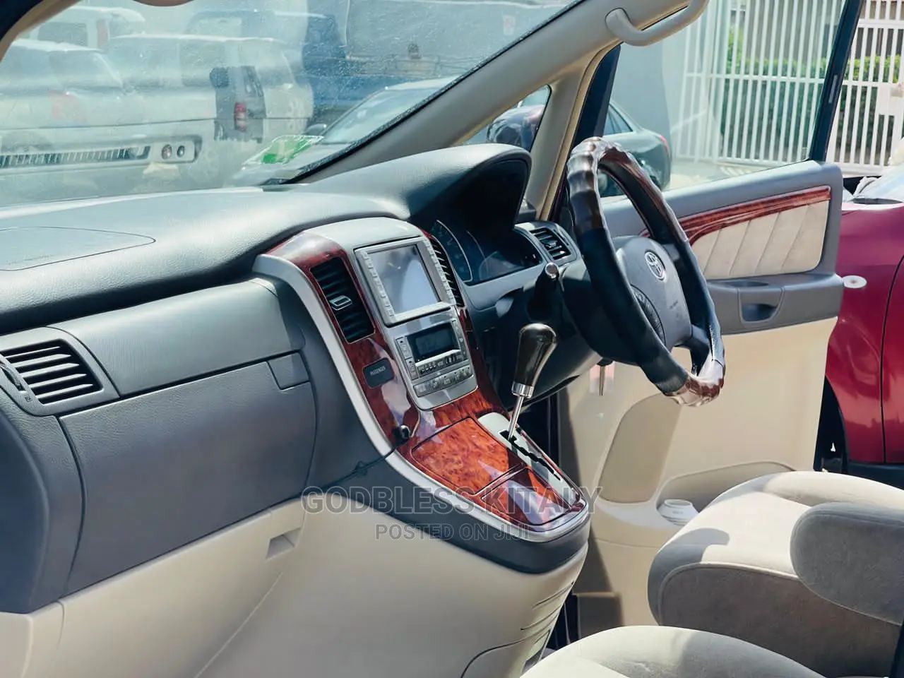Toyota Alphard 2003 Gray