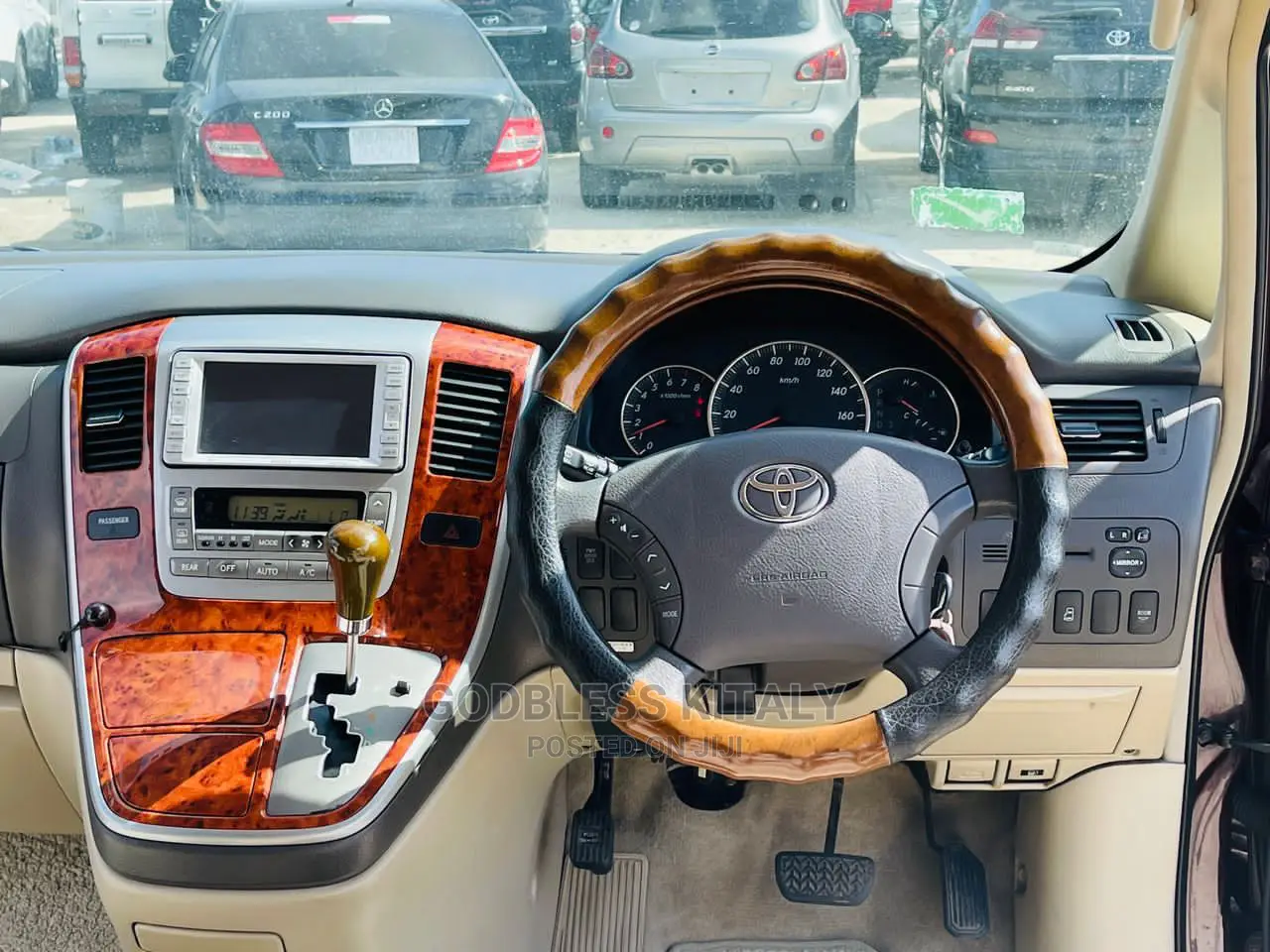 Toyota Alphard 2003 Gray