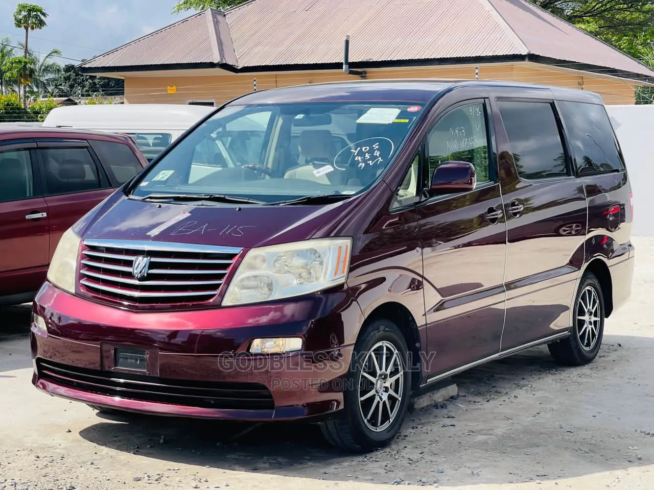 Toyota Alphard 2003 Gray