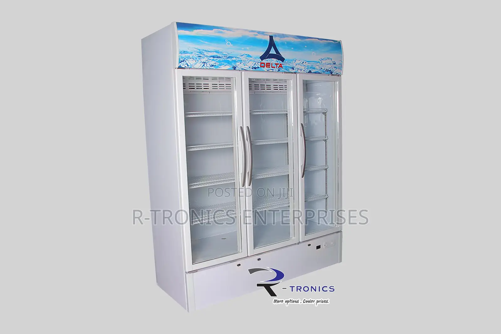 Showcase 3 Doors 980L With Digital Temp. Display