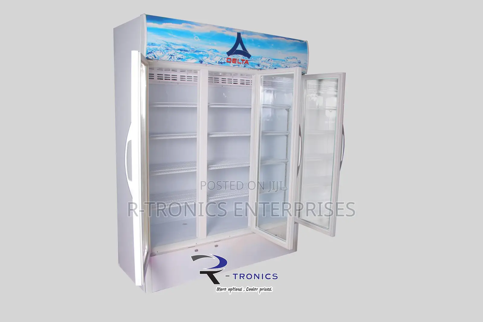 Showcase 3 Doors 980L With Digital Temp. Display