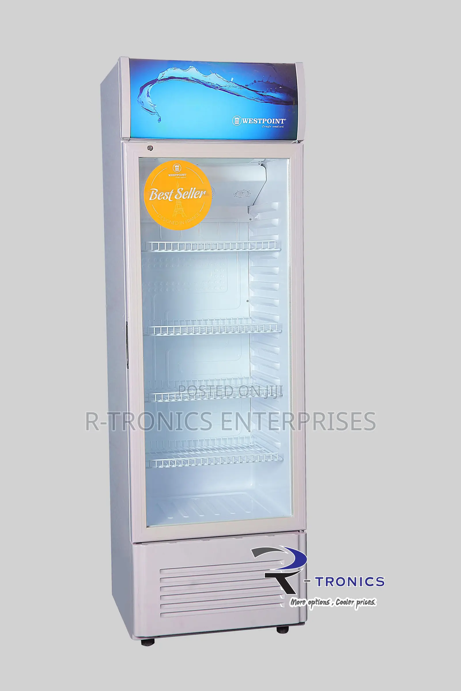Westpoint Single Door Showcase (198L)
