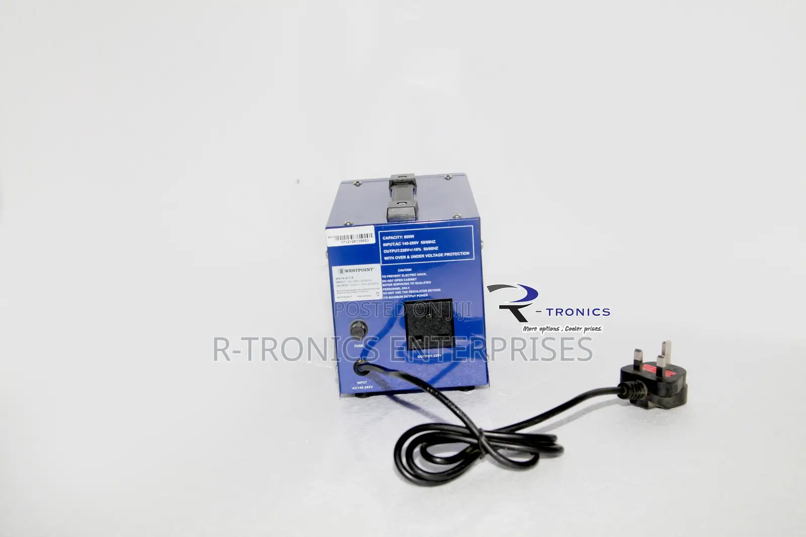 Westpoint Automatic Voltage Stabilizer (BLUE)