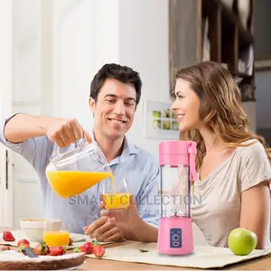4/6 Blades 380ml Portable Rechargeable Blender