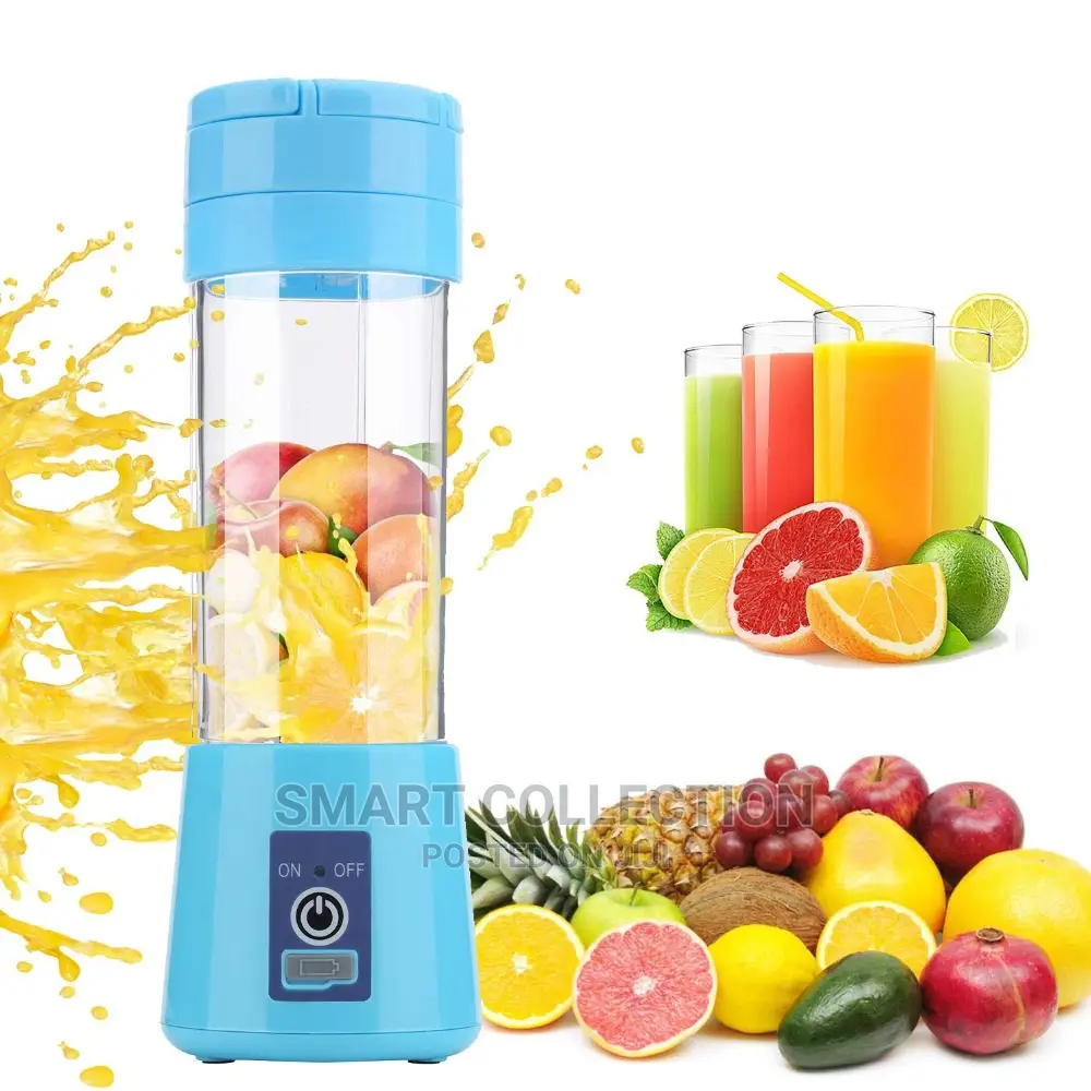 4/6 Blades 380ml Portable Rechargeable Blender