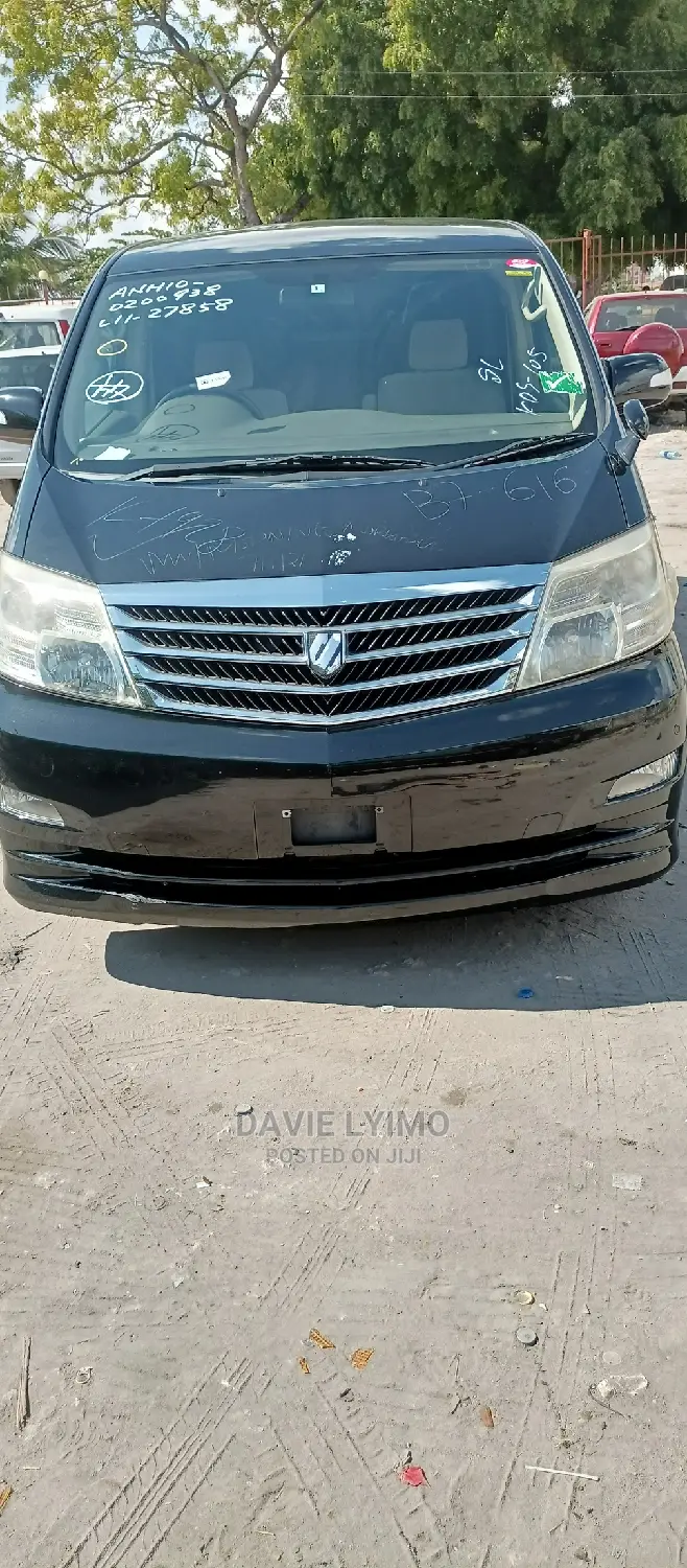 Toyota Alphard 2008 Black