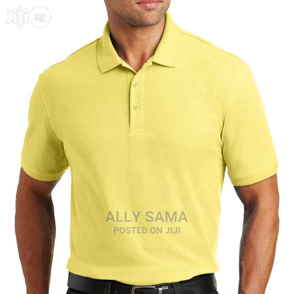 Men's Form Six Plain Yellow
