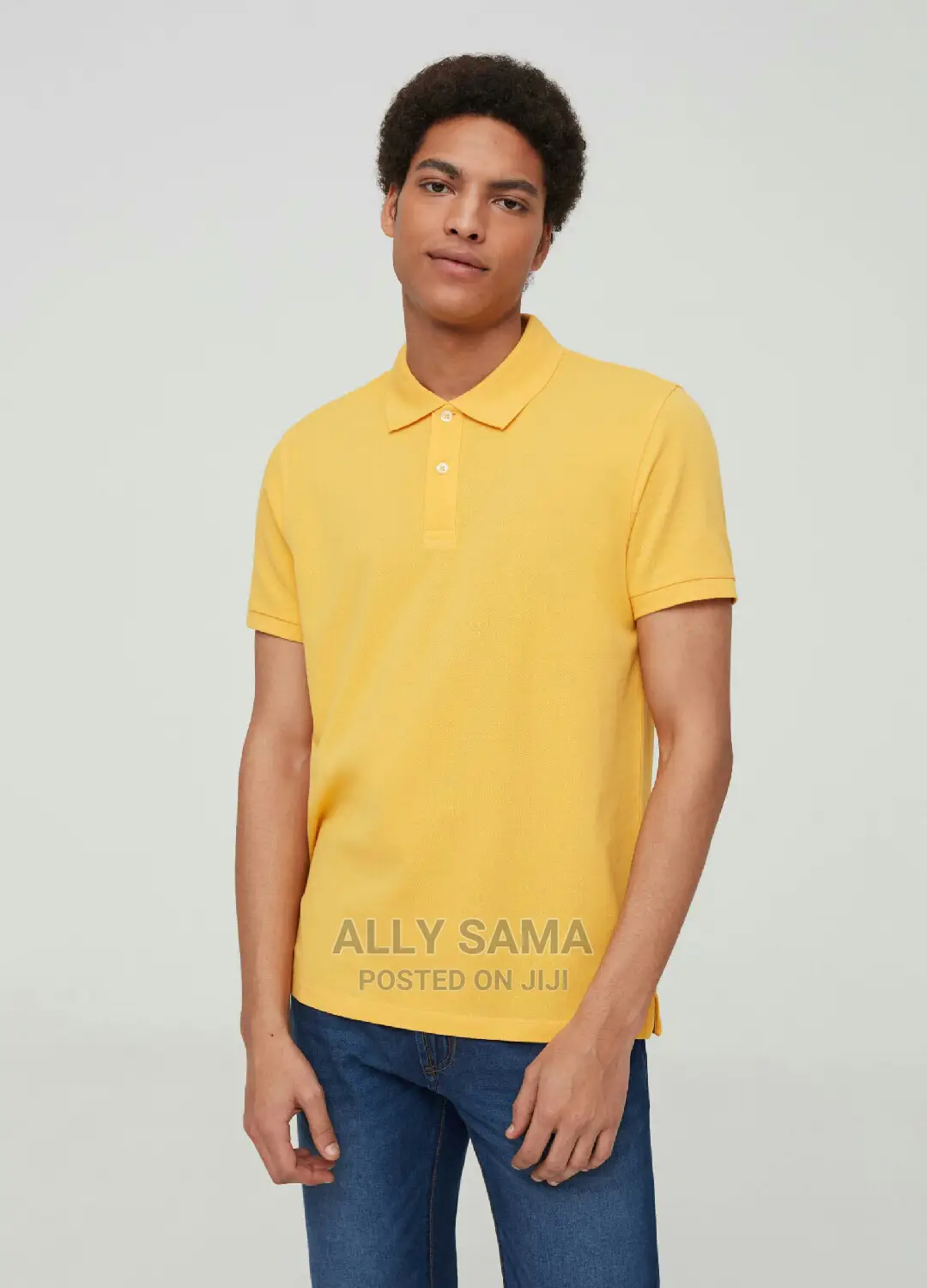 Men's Form Six Plain Yellow