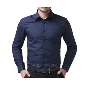 Men's Shirt White Plain