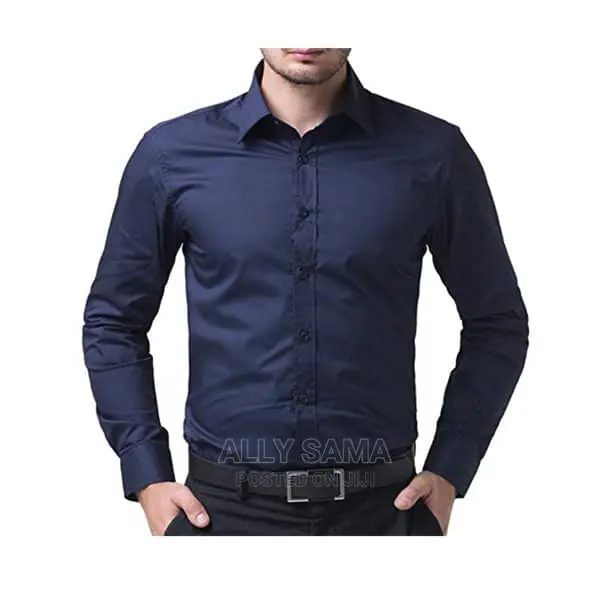Men's Shirt White Plain