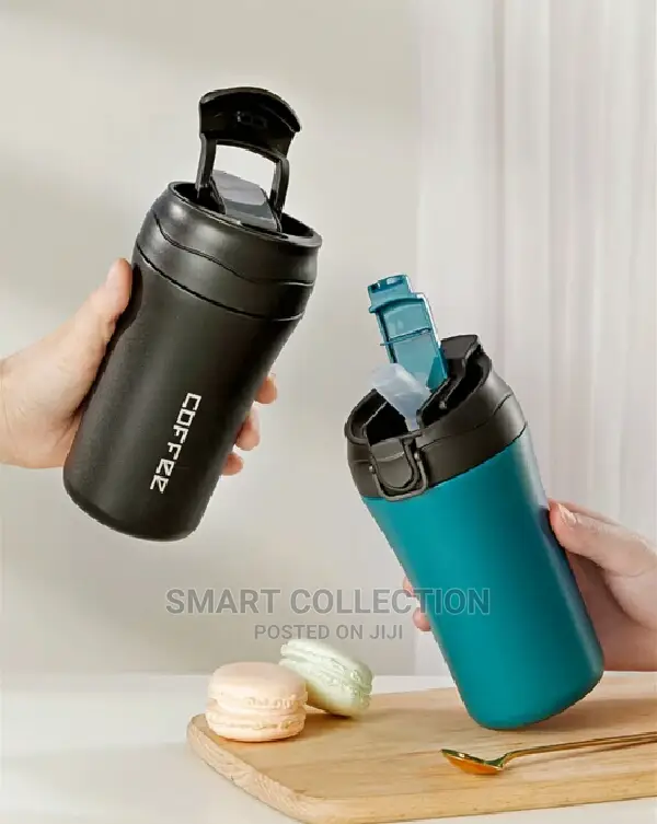 400ml Double Stainless Steel Coffee Thermos Mug