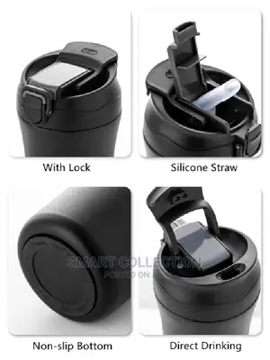 400ml Double Stainless Steel Coffee Thermos Mug