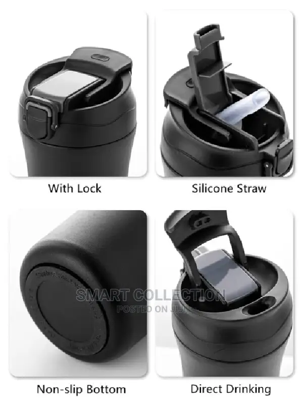 400ml Double Stainless Steel Coffee Thermos Mug