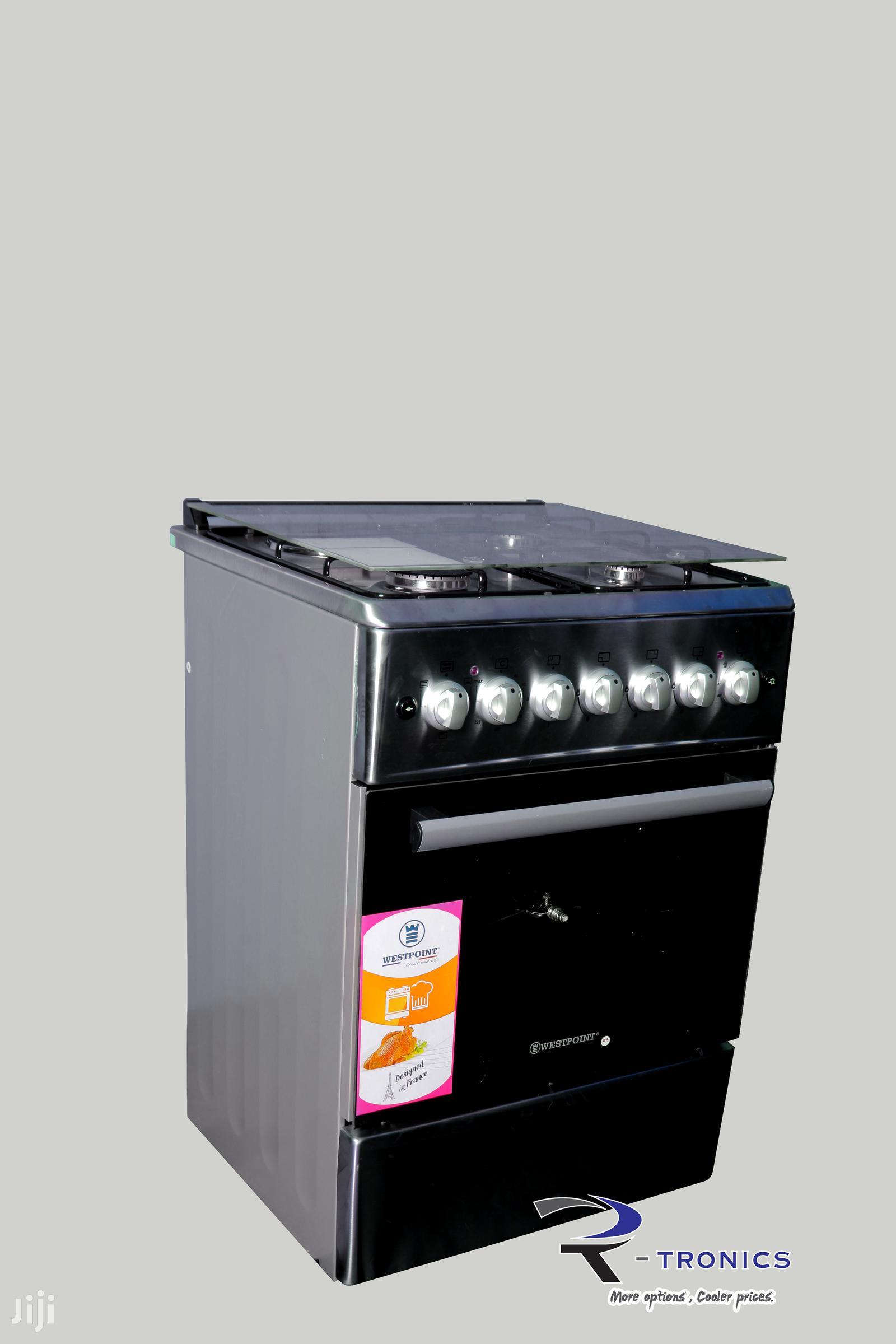 Westpoint 3 Gas Burner 1 Electric Cooker With Oven in Kinondoni