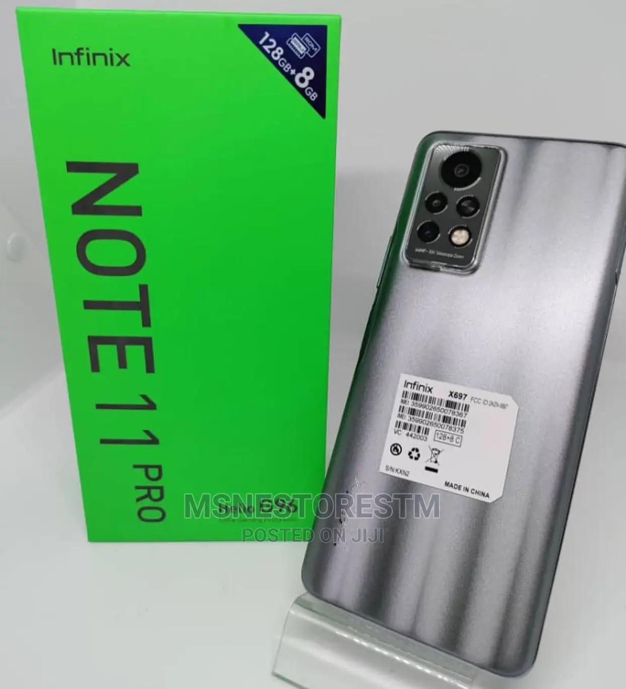 New Infinix Note 11 Pro 128 GB Silver