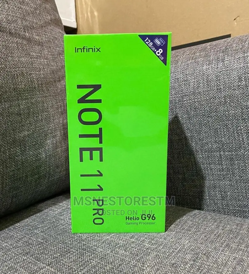 New Infinix Note 11 Pro 128 GB Silver