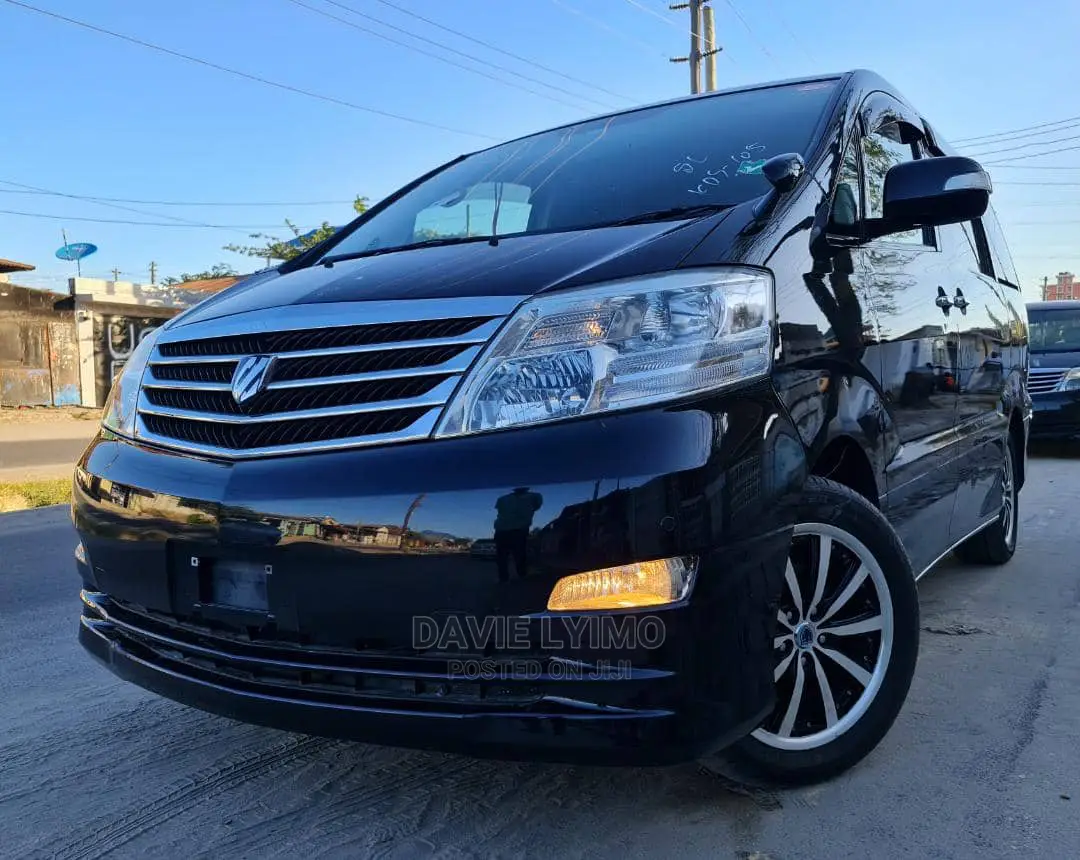 Toyota Alphard 2007 Black