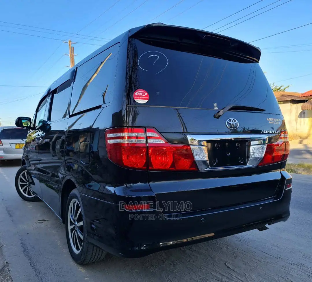 Toyota Alphard 2007 Black
