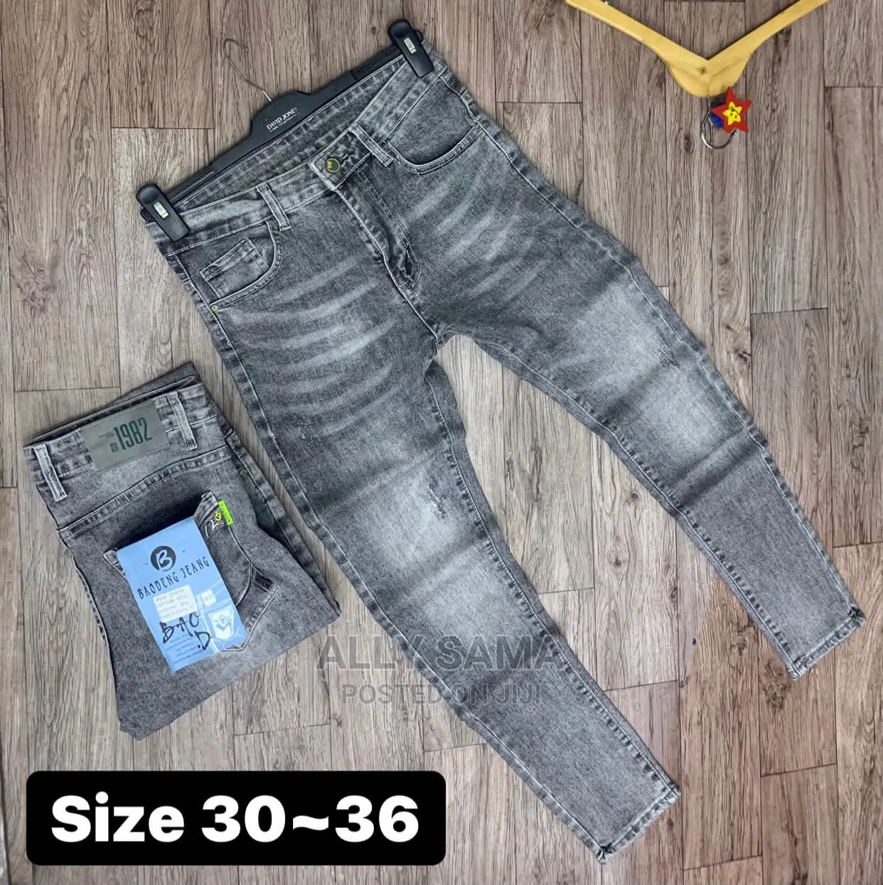 Men's Jeans Gray
