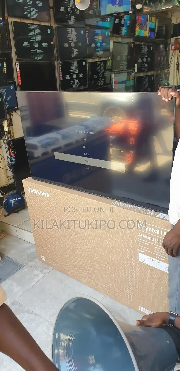 Samsung Crystal Uhd 55 Au8000 Model ,2021