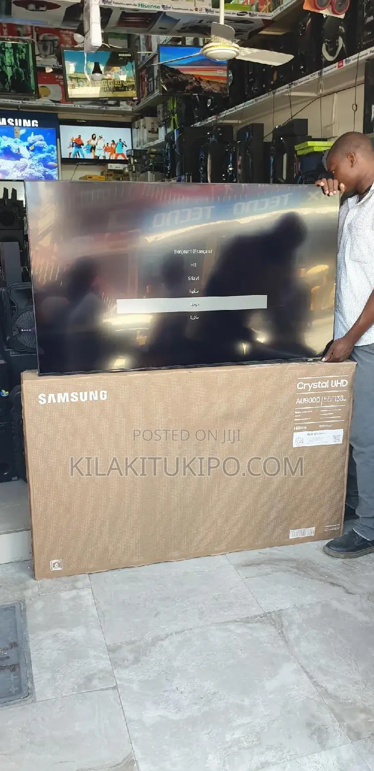 Samsung Crystal Uhd 55 Au8000 Model ,2021