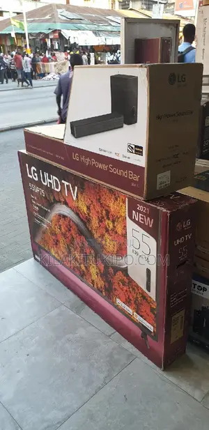 LG Uhd TV 55 LG Sound Bar 600W