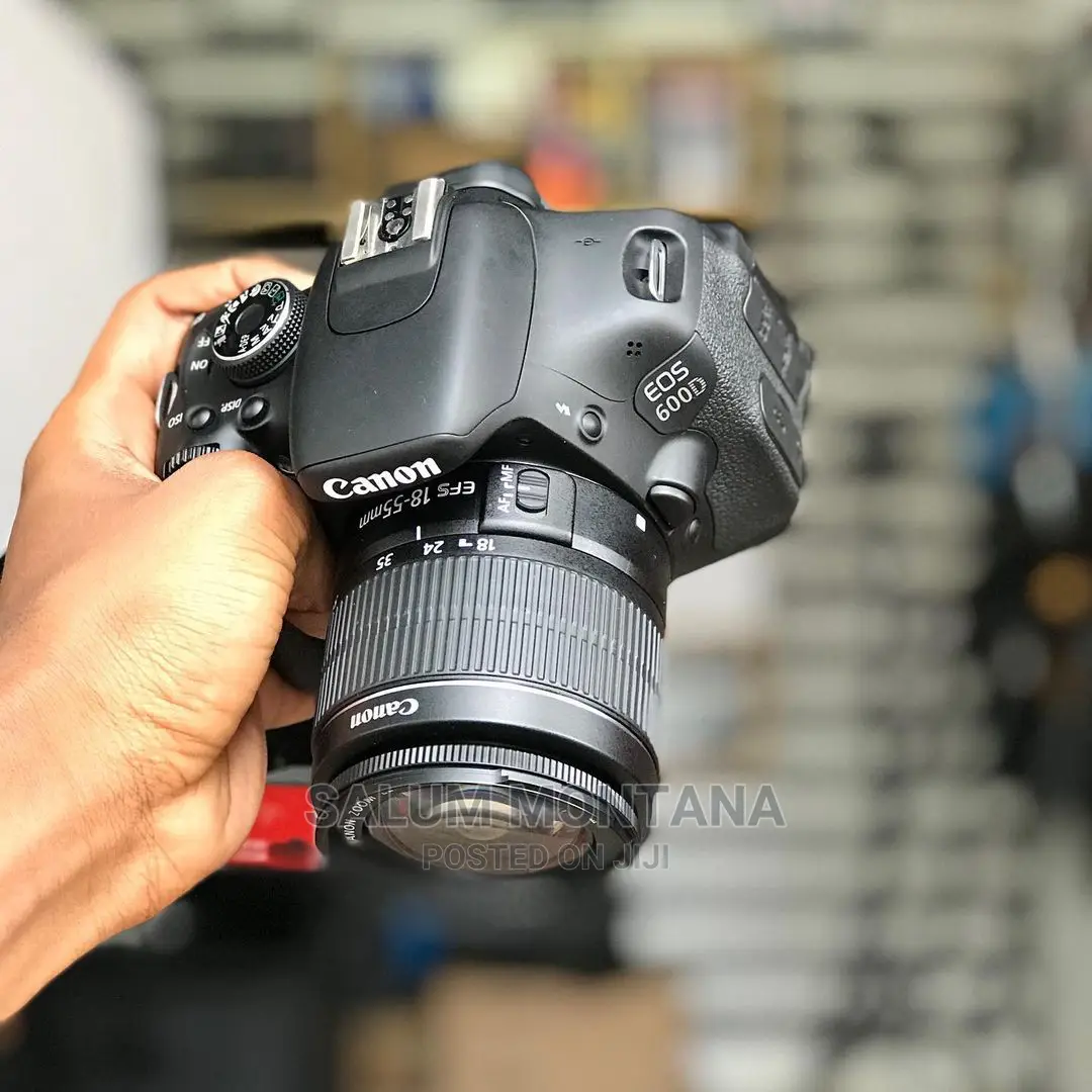 Canon 600D With Lens 18_55mm