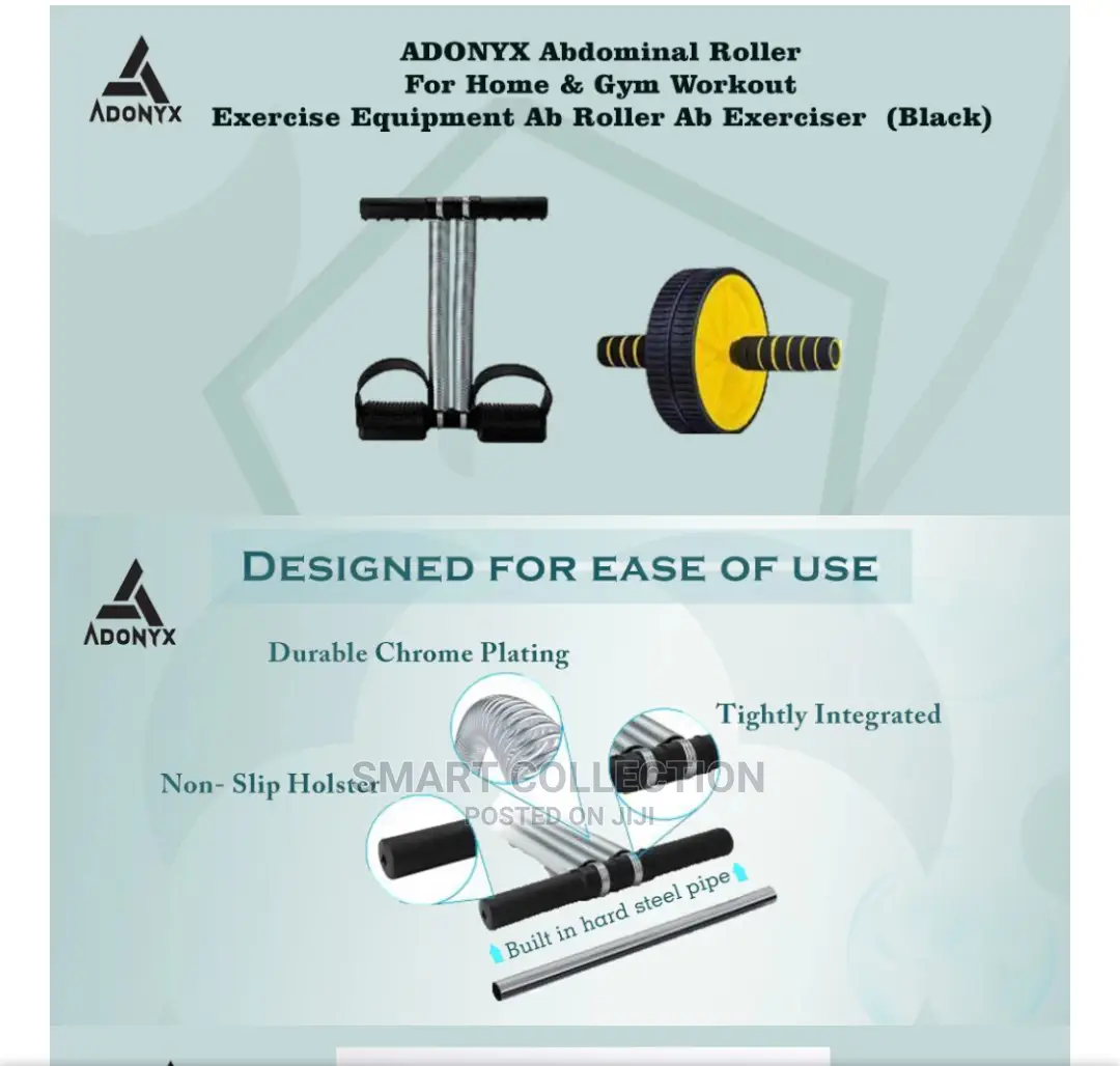 Fat Burning Ab Wheel and Double Tummy Trimmer
