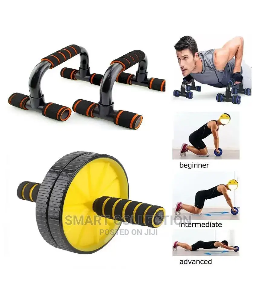 AB Wheel Push Up Stand Combo