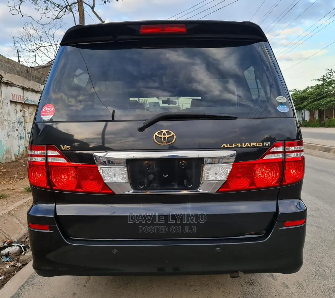 Toyota Alphard 2007 Matt Black