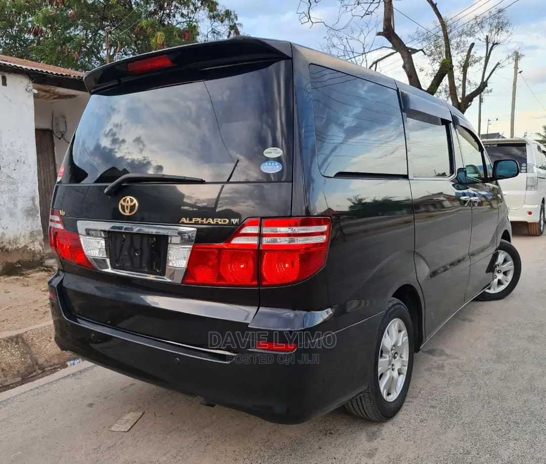 Toyota Alphard 2007 Matt Black