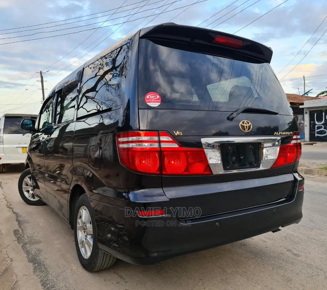 Toyota Alphard 2007 Matt Black